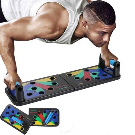 Push Up Board - Hotwave - Portable - Entraînement de force - Compact - Multisport