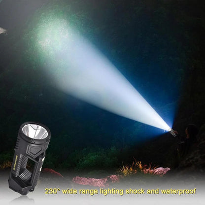 New Portable XHP70 Rechargeable LED Flashlight Torch - Solar ...