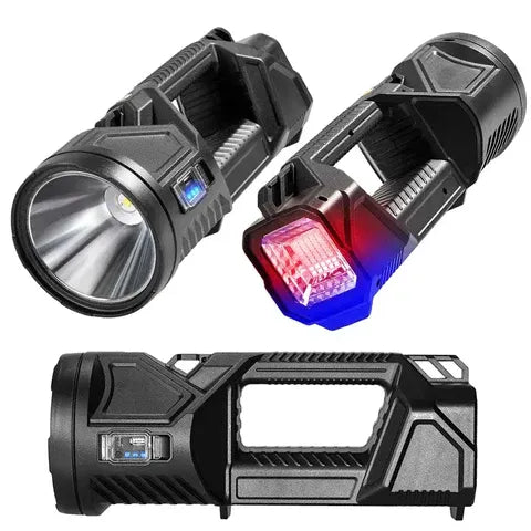 New Portable XHP70 Rechargeable LED Flashlight Torch - Solar ...